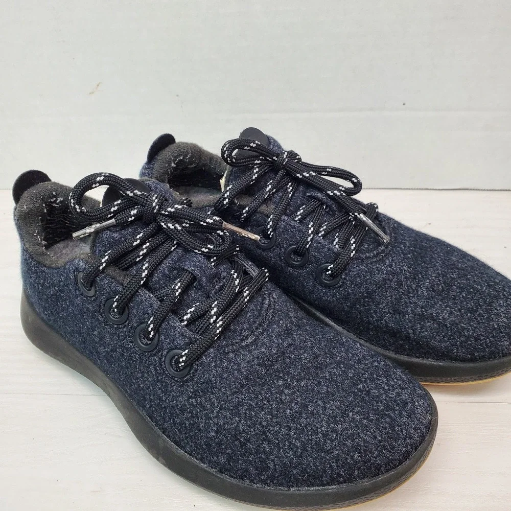 Allbirds Wool Running Men's Size 7W Gray‎ Lightweight Comfort Hipster Natural
